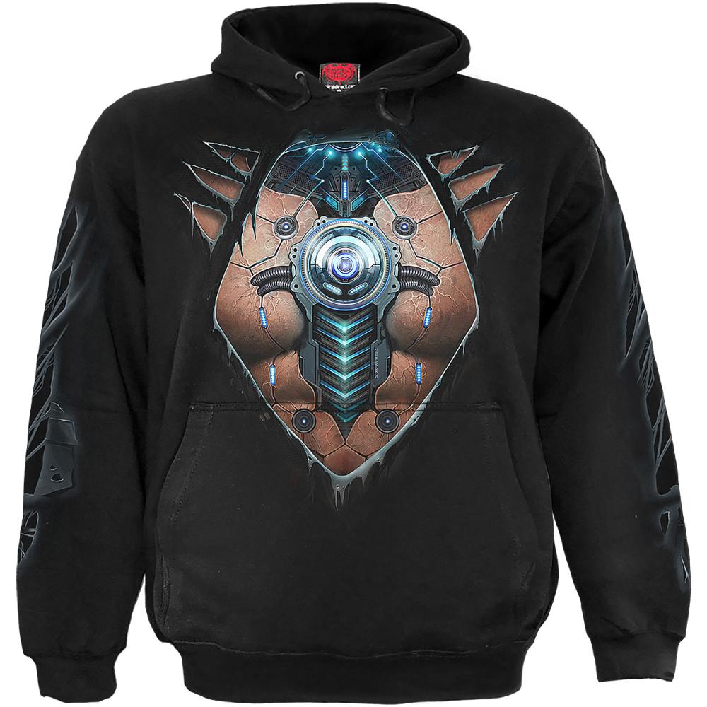 Spiral - Cyber Skin Hoodie/trui - Zwart